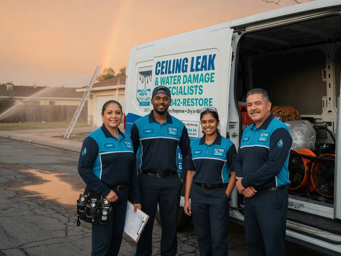 Ceiling Leak Cleanup company in Kendleton, TX